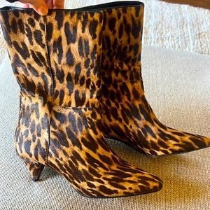 Vince Camuto Leopard Print Boots